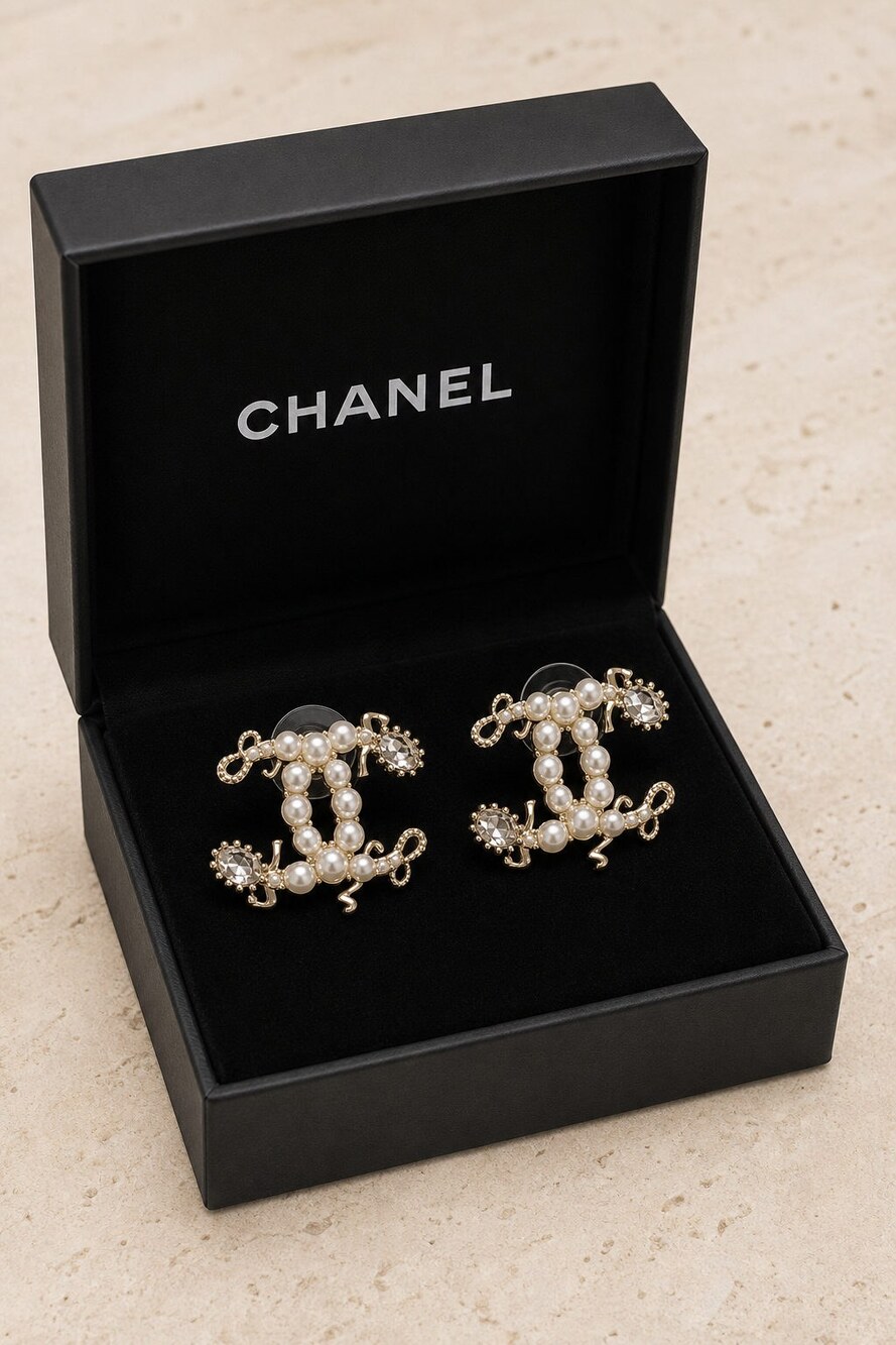 CHANEL Classic Parisian Earrings Style 20 | New with Box - Picture 2 of 9